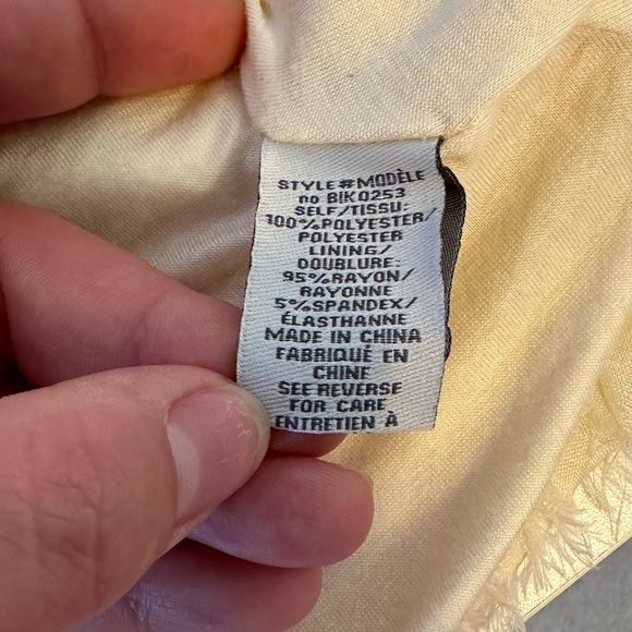 Anthropologie HD In Paris Tufted Blossom Midi Skirt Size 0 Ivory/Cream Floral - Picture 5 of 9